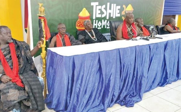 A photo of the Teshie Traditional Council