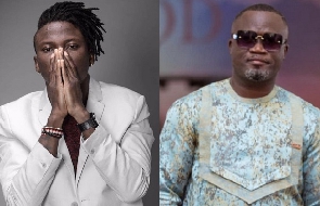 Dancehall artiste, Stonebwoy and media personality, Ola Michael