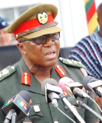 Brigadier General Francis Vib Sanziri, Acting National Coordinator, NADMO