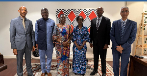 Dr Delese Mimi Darko (third from right) is the Director-General African Medicines Agency