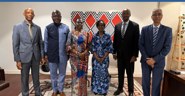 Dr Delese Mimi Darko (third from right) is the Director-General African Medicines Agency