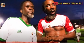 Dan Kwaku Yeaboh (left) and Big Akwes