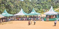 A scene from Darmang Catholic Basic School’s anniversary celebrations