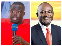 Mustapha Gbande (L) and Kennedy Agyapong (R)