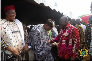 Nana Akufo-Addo  said  resources  of the nation will be used for the dev't of the country
