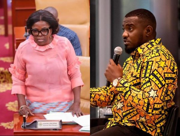 Lydia Alhassan and John Dumelo are both contesting for the Ayawaso West Wuogon parliamentary seat