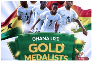 Watch the fantastic goal that won Ghana's gold medal in men’s football at 13th African Games
