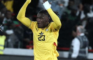 Brandon Thomas-Asante scored a goal in Ghana's match against Nigeria