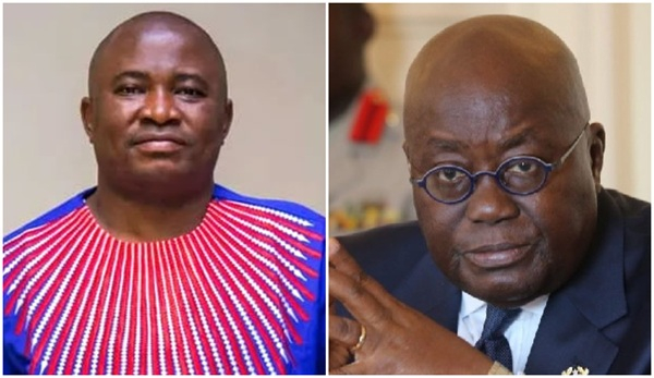 MP for Akim Oda, Alexander Akwesi Acquah, says he was disappointed in Akufo-Addo's disappointment