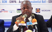 President of the Ghana Institution of Surveyors, Edwin Addo-Tawiah
