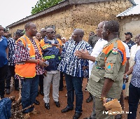 Vice President  Dr. Mahamudu Bawumia during his visit in 2018