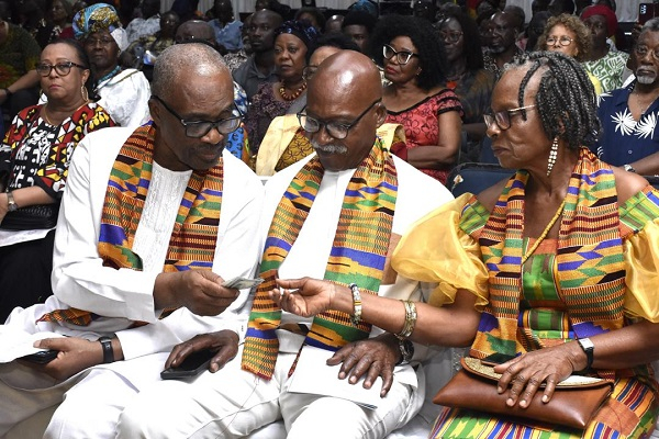 A scene from the Osu Eben-Ezer Presbyterian Church during the 126th anniversary concert