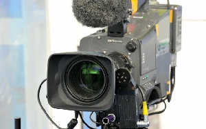 This picture shows a tv camera