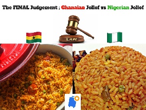 Ghanaian Nigerian Jollof