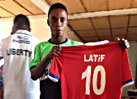 Liberty Professionals striker, Latif Blessing