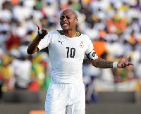 Ayew was one of the scorers at Ghana