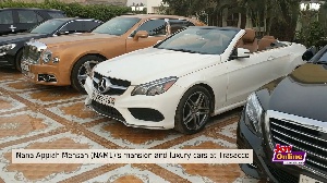 The number of luxury cars owned by NAM1