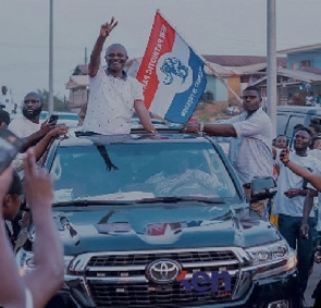 MP for Assin Central & Flagbearer hopeful of the NPP, Kennedy Agyapong