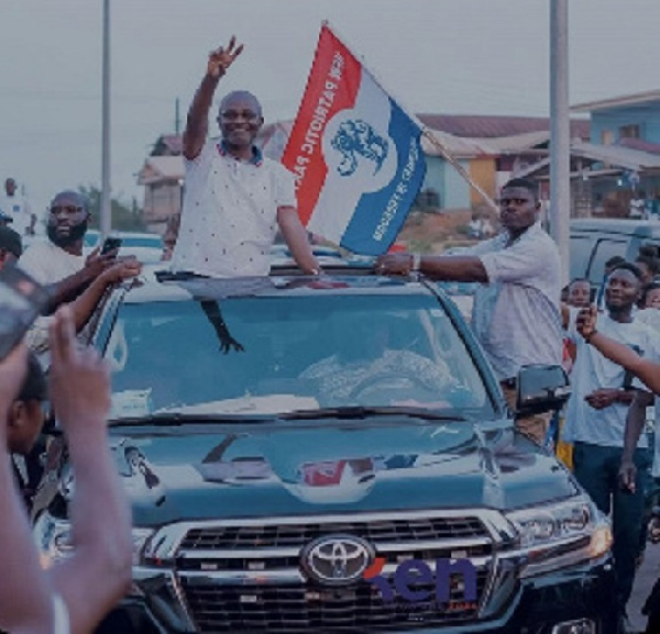 MP for Assin Central & Flagbearer hopeful of the NPP, Kennedy Agyapong