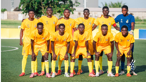 A group picture before a game between Eastern and Greater Accra A group picture before a game between Eastern and Greater Accra