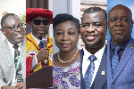 The faces of some of the leading candidates for the position