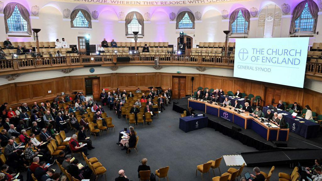 Gathering of Church of England members