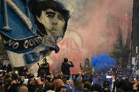 Napoli fans celebration