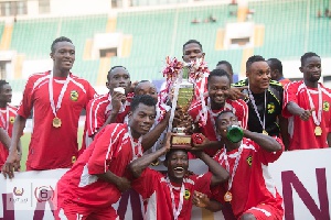 Asante Kotoko were crowned the 2015/2016 FirsTrust GHALCA 6 champions.