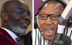 A Member of the NPP, Gabby Asare Otchere-Darko and Builsa South MP Dr Clement Apaak