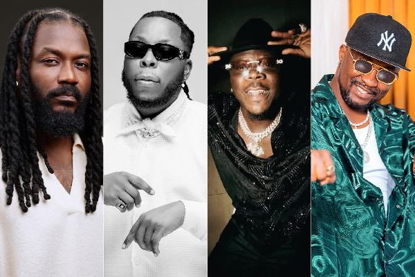 From L to R: Samini, Edem, Stonebwoy and Archipalago