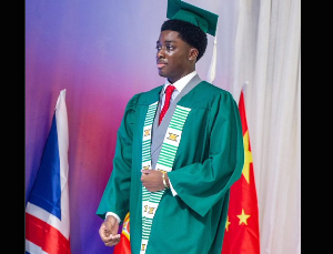 Oheneba Kwame Kyeretwie, son of the Asantehene, Otumfo Osei Tutu II