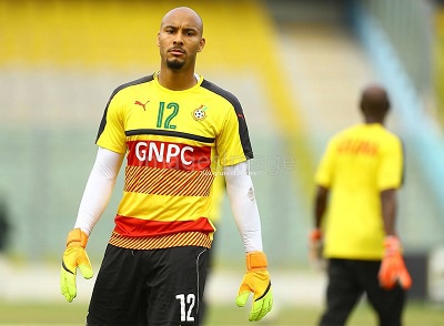 Ghana goalkeeper Adam Larsen Kwarasey starts against Russia