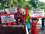 Ada youth stage demonstration, petition government over roads
