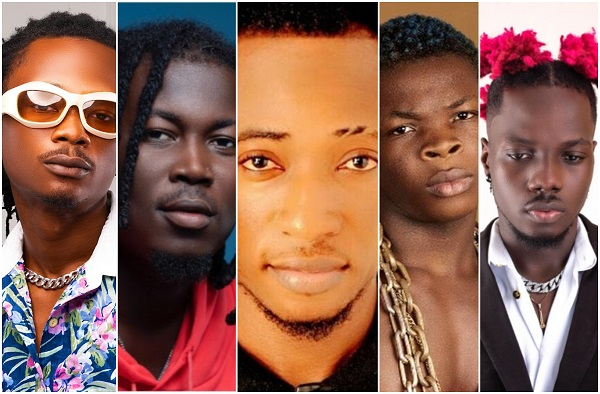 From L to R: Imrana, Wisa Greid, Atom Reloaded, AY Poyoo, and Edoh Yat