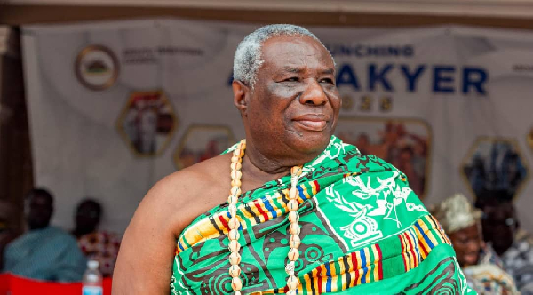 Neenyi Ghartey VII is Omanhene of the Effutu Traditional Area