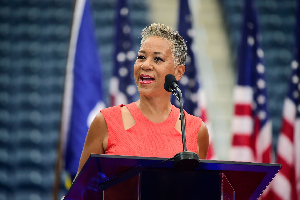 Former President of the United States Tennis Association (USTA), Katrina Adams