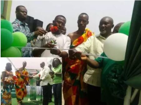 The fully-furnished house at Gomoa-Aprah was presented to Robert Bob Crentsil on Friday