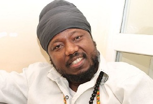 Ghanaian Reggae musician and media personality Blakk Rasta