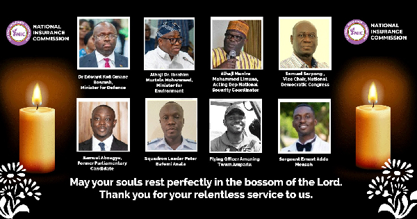 NIC paid tribute to all eight victims of the fatal crash