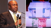 Godwin Emefiele and some naira notes