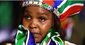 South African fans were distraught after their team's loss South African fans were distraught after their team's loss