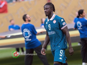 Ghanaian striker Samuel Obeng Gyabaa