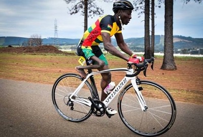 Para cyclist Alem Mumuni