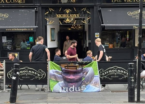 West Ham fans have unveiled a snake banner of Kudus