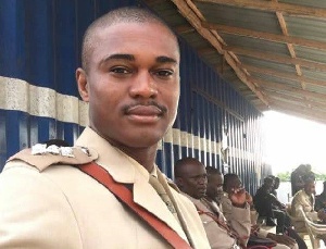 Captain Maxwell Adam Mahama was lynched to death on suspicion he was an armed robber