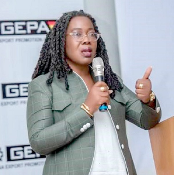 Dr. Afua Asabea Asare, CEO of Ghana Exports Promotion Authority