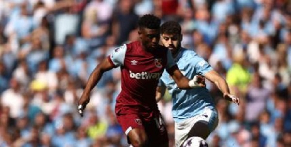 Mohammed Kudus and Manchester City defender Joško Gvardiol