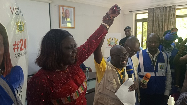 Korang Evelyn vwon by securing 17 votes