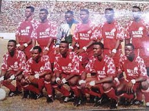 Asante Kotoko squad in 1982
