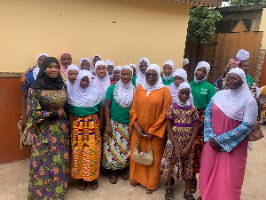 Participants at the  Muslimah Mentorship programme